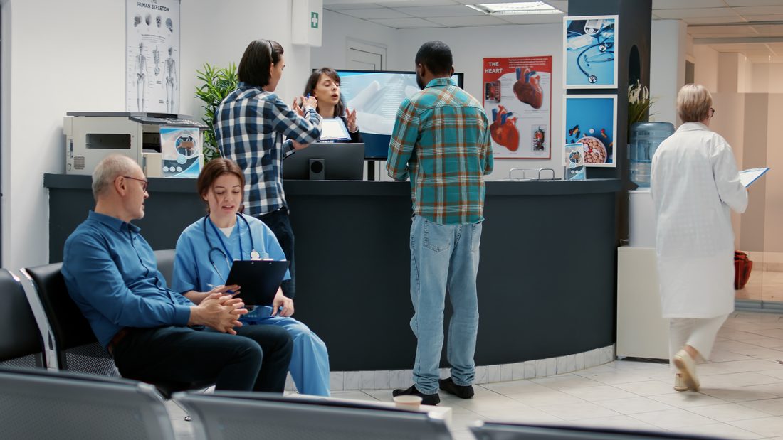 Reducing patient wait times with a queue system